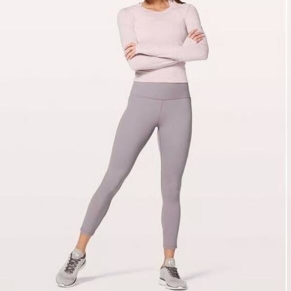 Lululemon Train Times 7/8 Pants 25" Dusty Dawn Leggings - Picture 1 of 6